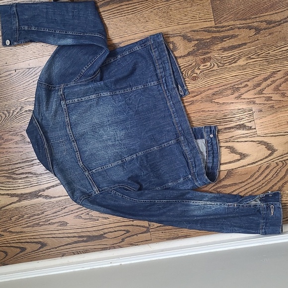 Old Navy Dark Blue Denim Jacket Size Small - Picture 7 of 7